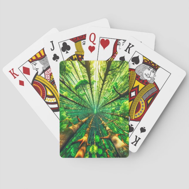 Jeu De Cartes Arbres (dos)