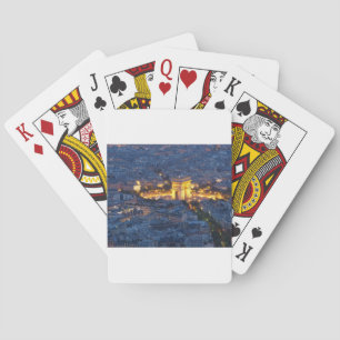 Jeu De Cartes Arc de Triomphe Paris France Ville Cosmopolite