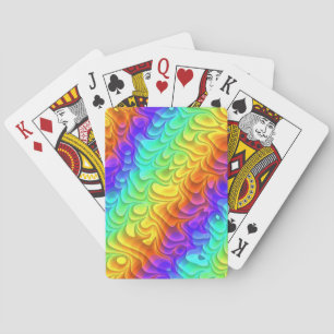 Jeu De Cartes Arc en ciel humide