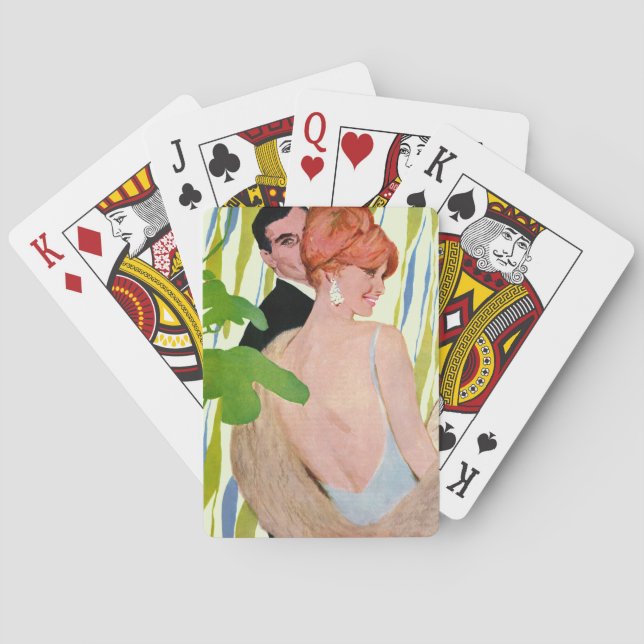 Jeu De Cartes Argent sur son esprit (dos)