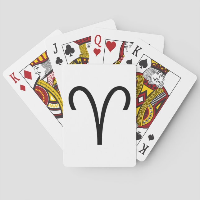 Jeu De Cartes Aries (dos)