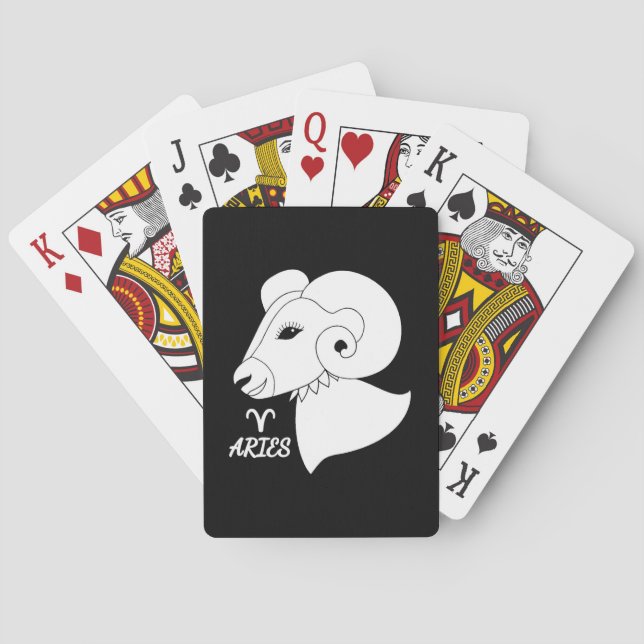 Jeu De Cartes Aries Silhouette (dos)