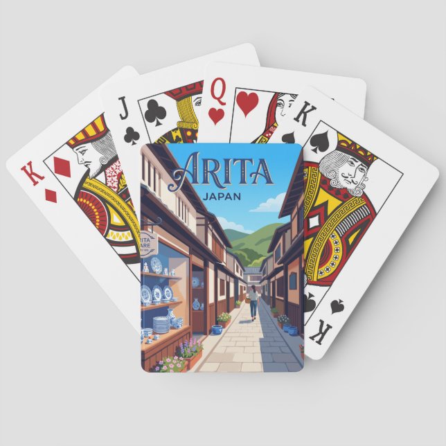 Jeu De Cartes Arita Japon (dos)