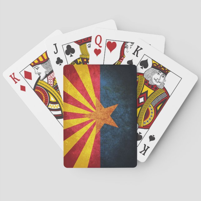 Jeu De Cartes Arizona Flag Playing Cards (dos)