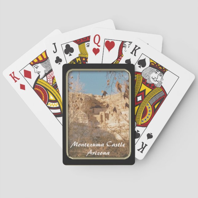 Jeu De Cartes Arizona Montezuma Castle Jouer des cartes (dos)