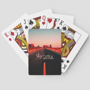 Jeu De Cartes Arizona Sunset Desert Red Rocks