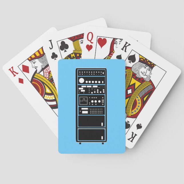 Jeu De Cartes Armoire de rack (dos)