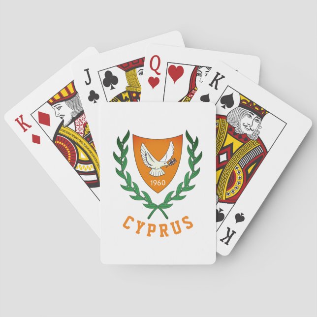Jeu De Cartes Armoiries de CHYPRE (dos)