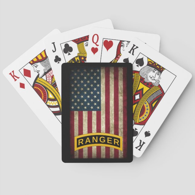 Jeu De Cartes Army Ranger School - Jouer aux cartes (dos)