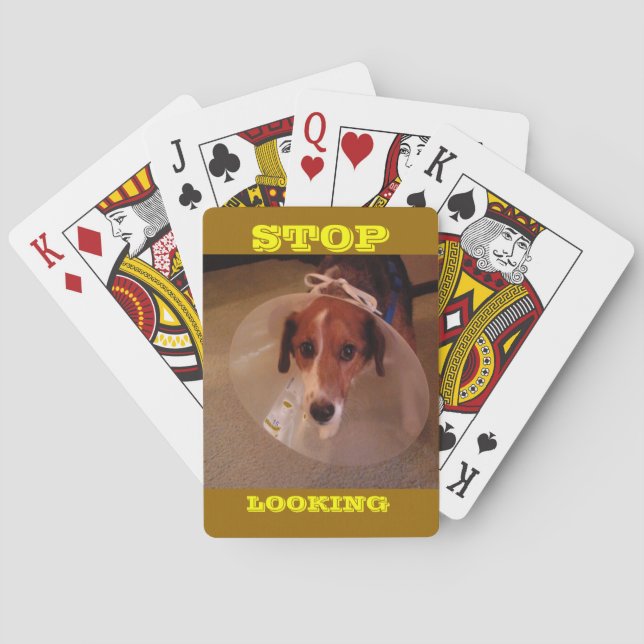 Jeu De Cartes Arrêtez de regarder. (dos)
