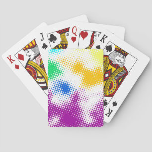 Jeu De Cartes Arrière - plan aléatoire à demi-teintes