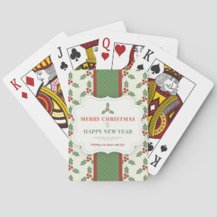 Jeu De Cartes Arrière - plan blanc avec souris et message