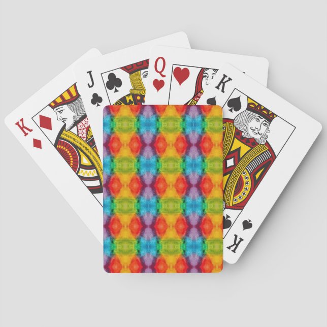 Jeu De Cartes Arrière-plan Cloud Watercolor Art (dos)