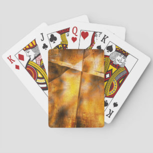 Jeu De Cartes arrière - plan coloré abstrait d'art