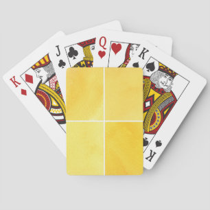 Jeu De Cartes arrière - plan coloré d'aquarelle pour le votre