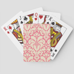 Jeu De Cartes arrière - plan damassé de style baroque 2