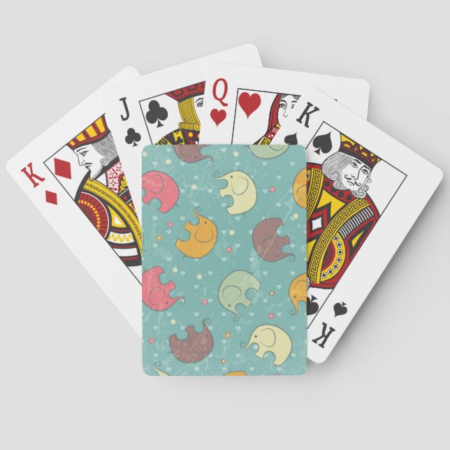 Jeu De Cartes arrière - plan de bébé (dos)