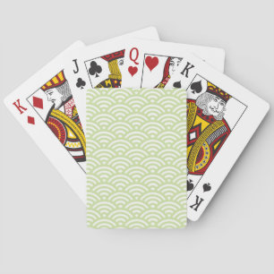 Jeu De Cartes Arrière - plan de vague orientale