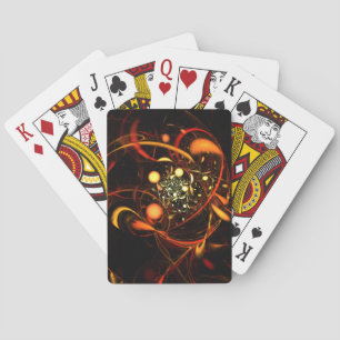 Jeu De Cartes Art Abstrait Heartbeat