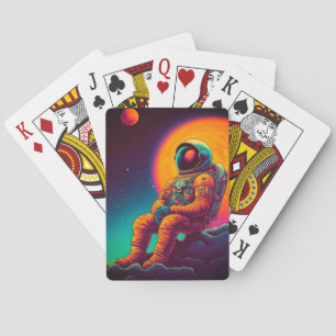 Jeu De Cartes Art astronaute