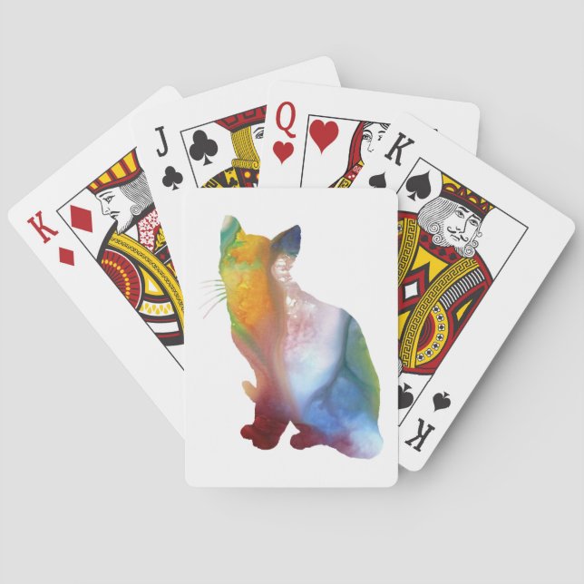 Jeu De Cartes Art de chat (dos)