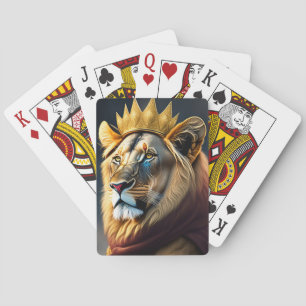 Jeu De Cartes Art de la peinture du roi Lion cool