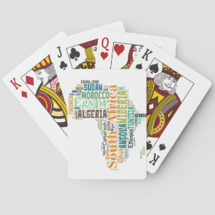 Jeu De Cartes Art de mots Afrique