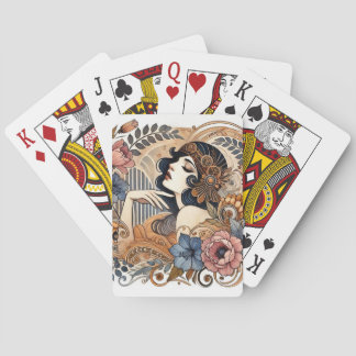 Jeu De Cartes Art Deco Elegance