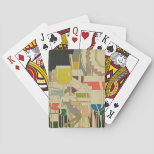 Jeu De Cartes Art Déco Vintage - Pour Tous - Vin Psychédélique
