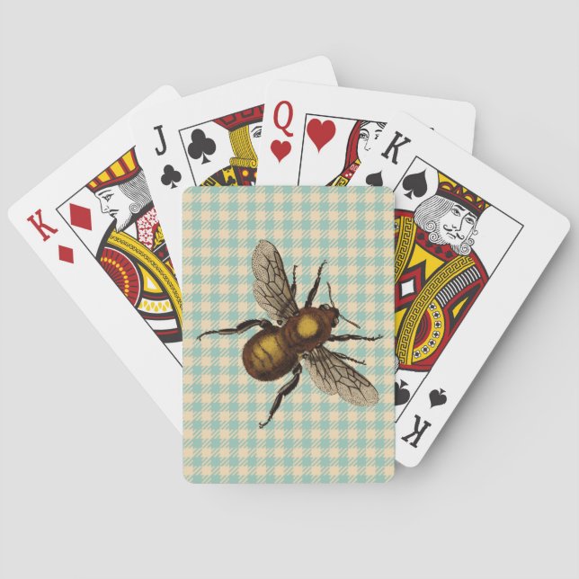 Jeu De Cartes Art des abeilles dorées (dos)