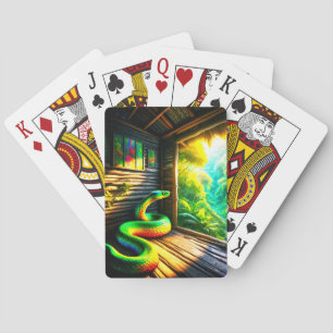 Jeu De Cartes Art des serpents