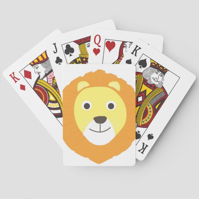 Jeu De Cartes art du lion (dos)