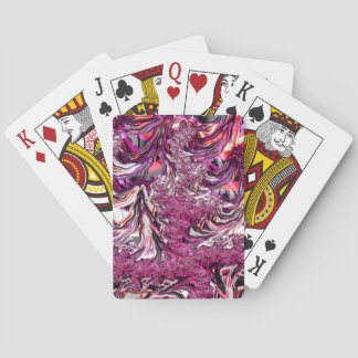 Jeu De Cartes Art fractal funky psychédélique vibrant déroutant