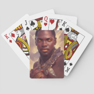 Jeu De Cartes Art noir : Prince africain