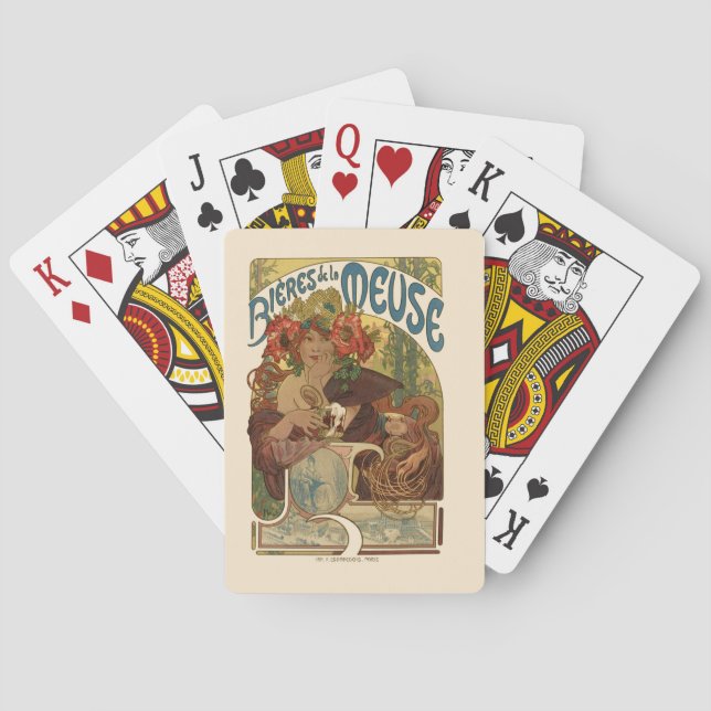 Jeu De Cartes Art Nouveau (dos)
