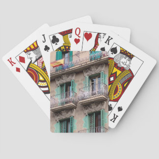 Jeu De Cartes Art Nouveau Windows - Barcelone, Espagne Jouer voi