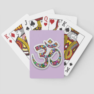Jeu De Cartes Art symbolique floral Namaste