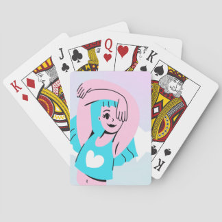 Jeu De Cartes art trans sur carte à jouer