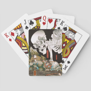Jeu De Cartes Art Ukiyo-e vintage de Kuniyoshi : Spectre de sque