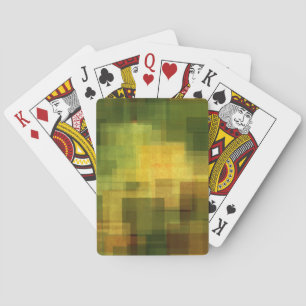 Jeu De Cartes art vintage coloré abstrait géométrique 2
