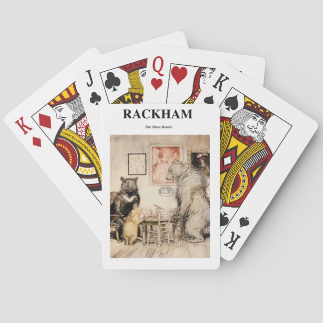 Jeu De Cartes Arthur Rackham - Les Trois Ours (dos)