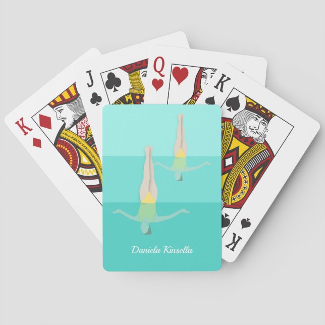Jeu De Cartes Artistic Swimming (dos)