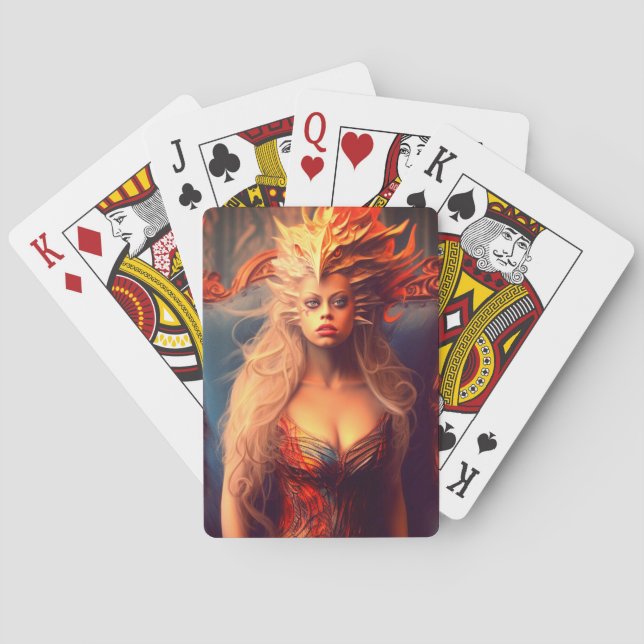 Jeu De Cartes Artsy Dragon Lady (dos)