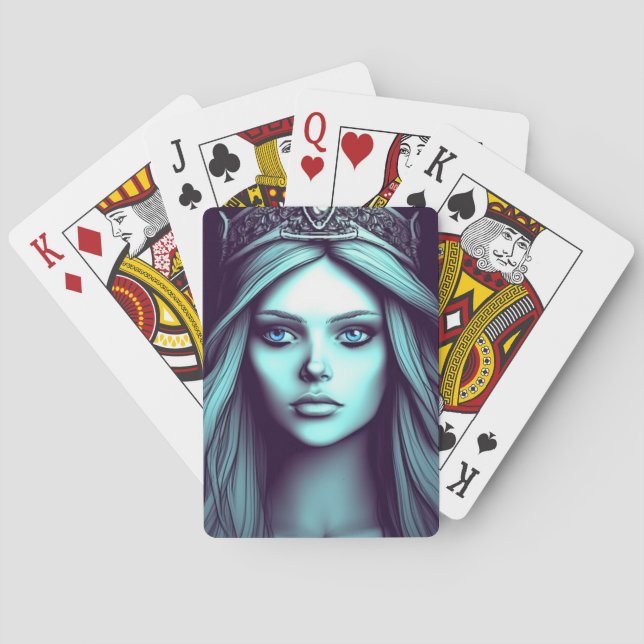Jeu De Cartes Artsy Lady (dos)
