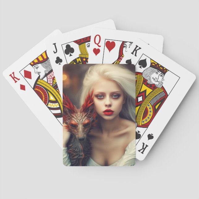 Jeu De Cartes Artsy Lady (dos)
