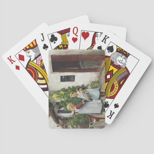 Jeu De Cartes As-Tu Vu Mon Kitten ? (par H.A. Brendekilde) (dos)