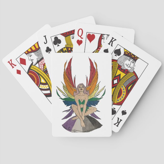 Jeu De Cartes Asexual Faerie (dos)