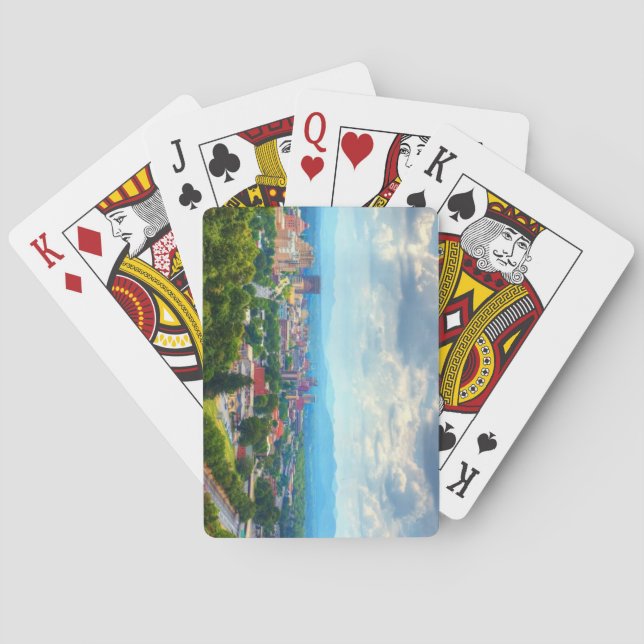 Jeu De Cartes Asheville, Caroline du Nord (dos)