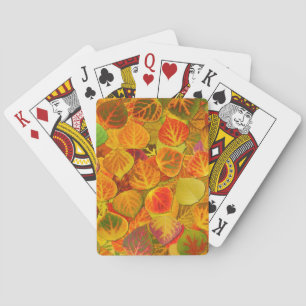 Jeu De Cartes Aspen Feuilles Collage Solid Medley 1