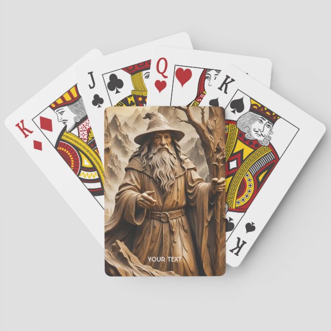 Jeu De Cartes Assistant Imaginaire en bois (dos)